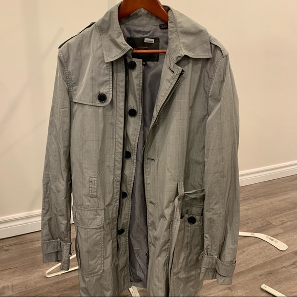 Ben Sherman - Trench Coat. Very rare. Rain resistance. Size M. Light grey - Picture 1 of 7